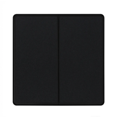 British General EVOLVE 2 GANG 2 WAY EDGE ROCKER MATT BLACK
